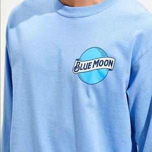 Slightly worn blue moon long sleeve